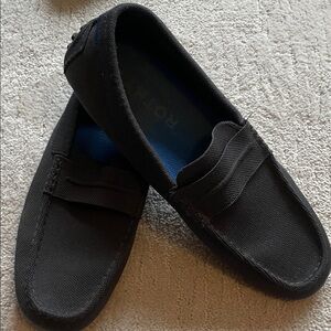 Rothy's Men's Black Slip-On Loafers